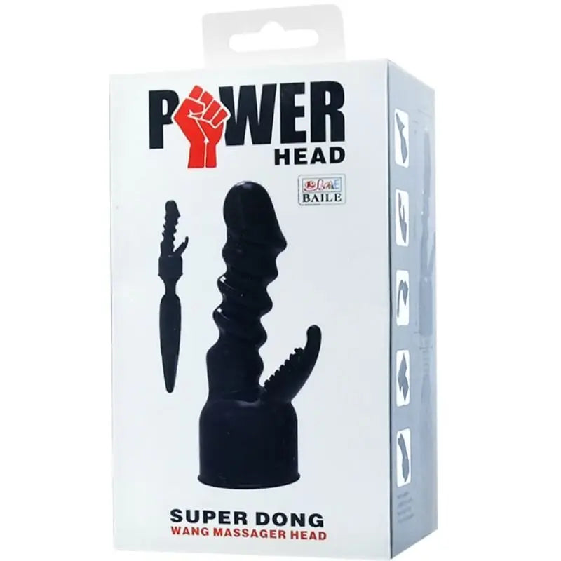 BAILE - POWER HEAD CABEZAL INTERCAMBIABLE PARA ESTIMULACION INTERNA Y CLITORIS BAILE POWER HEAD