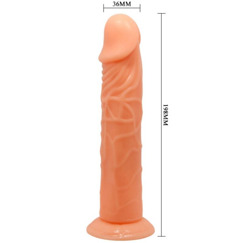 BAILE - DILDO VIVE REALISTIC 19.8 CM COR NATURAL BAILE DILDOS
