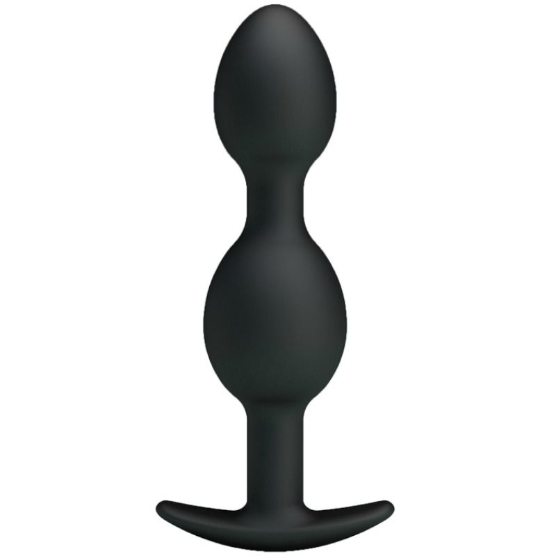 PRETTY LOVE - BOLAS ANALES SILICONA 12.5 CM NEGRO PRETTY LOVE BOTTOM