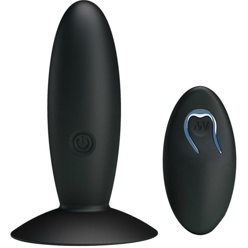 PRETTY LOVE - PLUG ANAL RECARGABLE CON VIBRACIÓN Y MANDO PRETTY LOVE BOTTOM