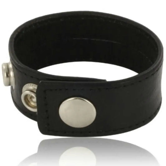 LEATHER BODY - CORREA CUERO AJUSTABLE PARA PENE NEGRO LEATHER BODY