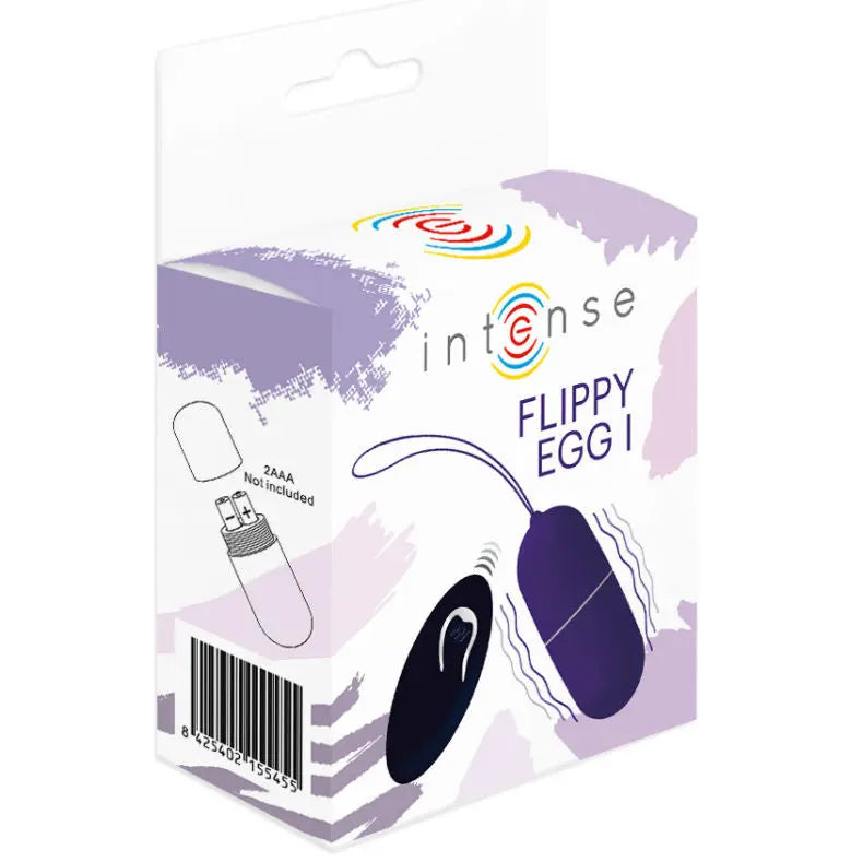 INTENSE - FLIPPY I HUEVO CONTROL REMOTO LILA INTENSE COUPLES TOYS