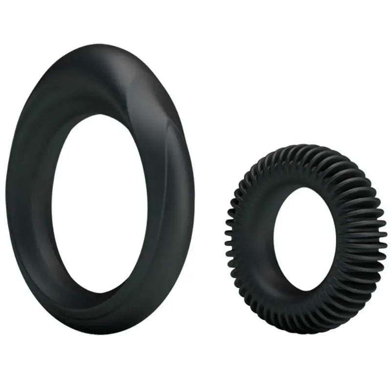 BAILE - KIT 2 ANILLOS SILICONA RING MANHOOD BAILE FOR HIM