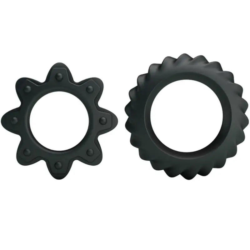 BAILE - KIT 2 ANILLOS SILICONA RING FLOWERING BAILE FOR HIM
