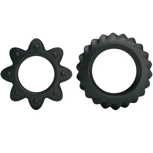 BAILE - KIT 2 ANILLOS SILICONA RING FLOWERING BAILE FOR HIM