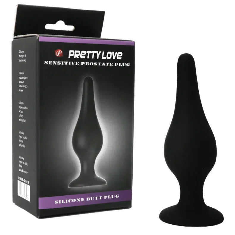 PRETTY LOVE - PLUG ERGONOMICO SILICONA 14 CM PRETTY LOVE BOTTOM