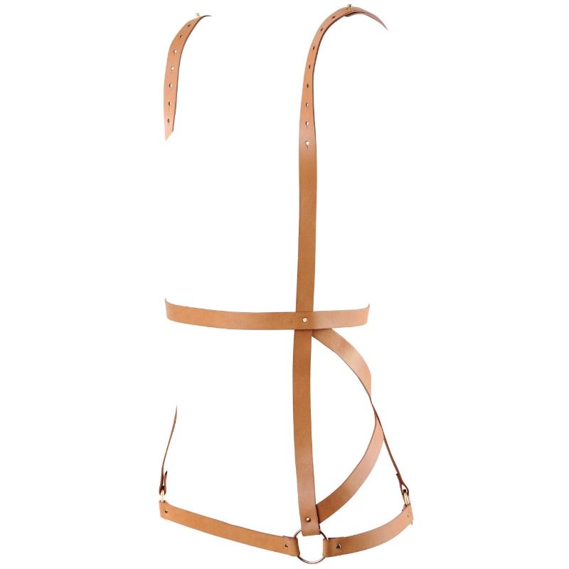 BIJOUX - INDISCRETS MAZE ARNÉS FORMA DE VESTIDO MARRON BIJOUX MAZE