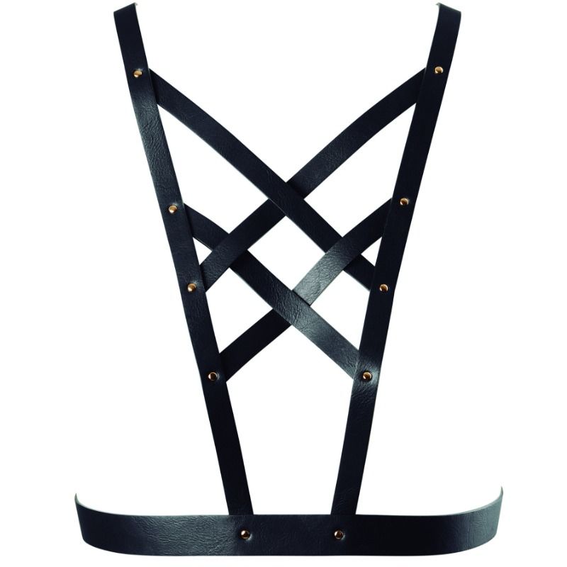 BIJOUX - INDISCRETS MAZE ARNES CRUZADO CON ESCOTE NEGRO BIJOUX MAZE