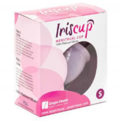 IRISCUP - COPA MESTRUAL ROSA PEQUEÑA + BOLSA ESTERILIZADORA GRATIS IRISCUP