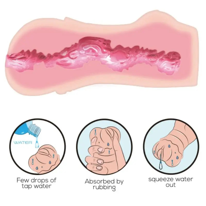 CRAZY BULL - MASTURBADOR WATER SKIN VAGINA CRAZY BULL