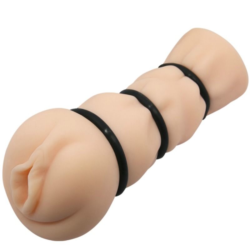 CRAZY BULL - VAGINA MASTURBADOR CON ANILLOS CRAZY BULL