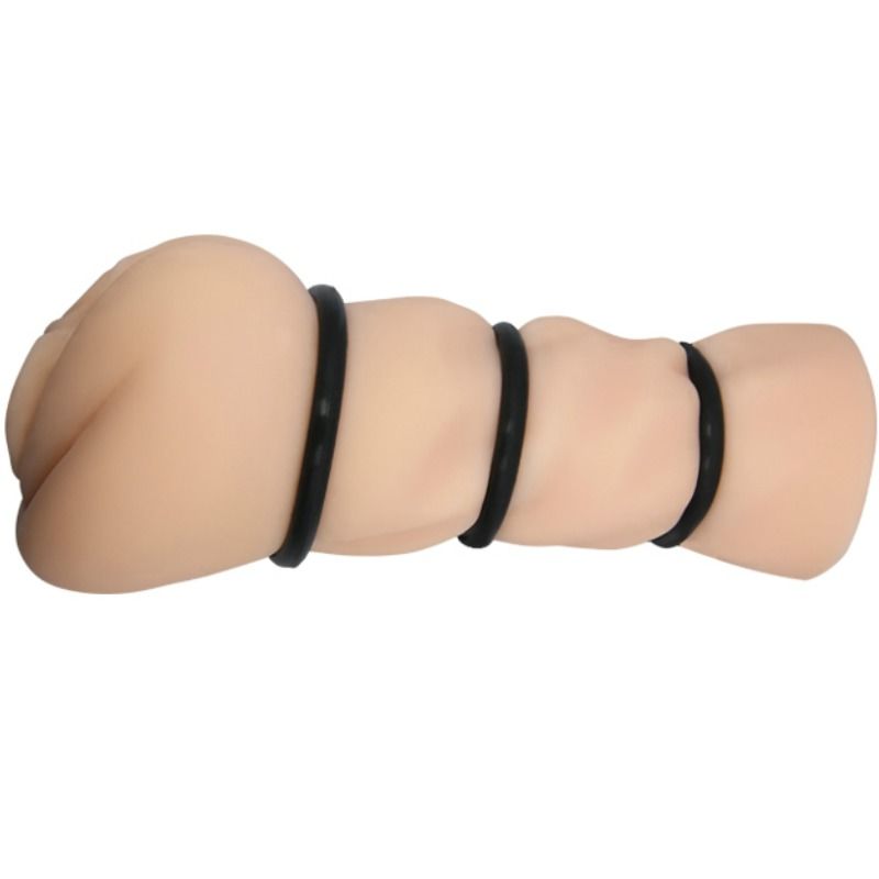 CRAZY BULL - VAGINA MASTURBADOR CON ANILLOS CRAZY BULL