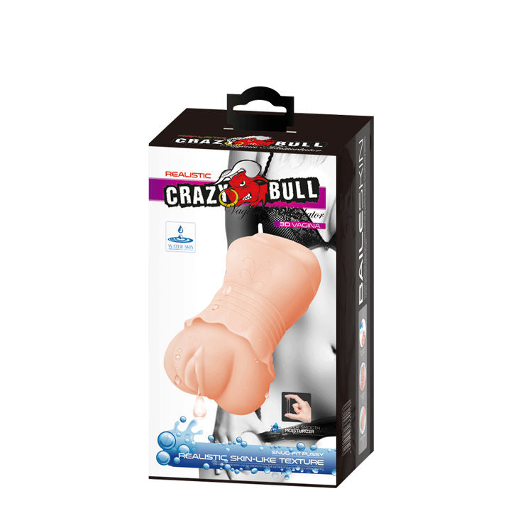 CRAZY BULL - MASTURBADOR WATER SKIN MODELO VAGINA 2 CRAZY BULL