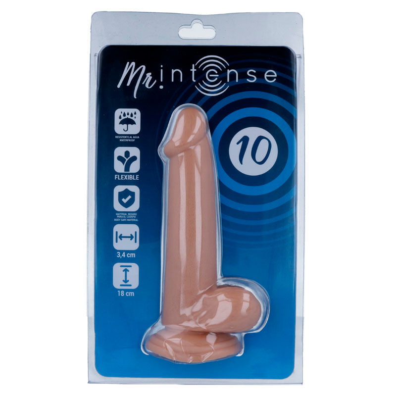 MR INTENSE - 10 PENE REALISTICO 18 CM -O- 3.4 CM MR. INTENSE