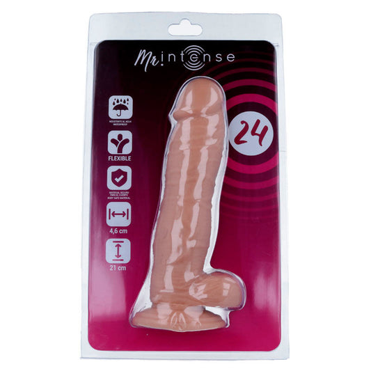 MR INTENSE - 24 PENE REALISTICO 21 CM -O- 4.6 CM MR. INTENSE