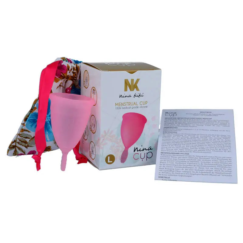 NINA KIKÍ - COPA MENSTRUAL ROSA - TALLA L NINA KIKÍ