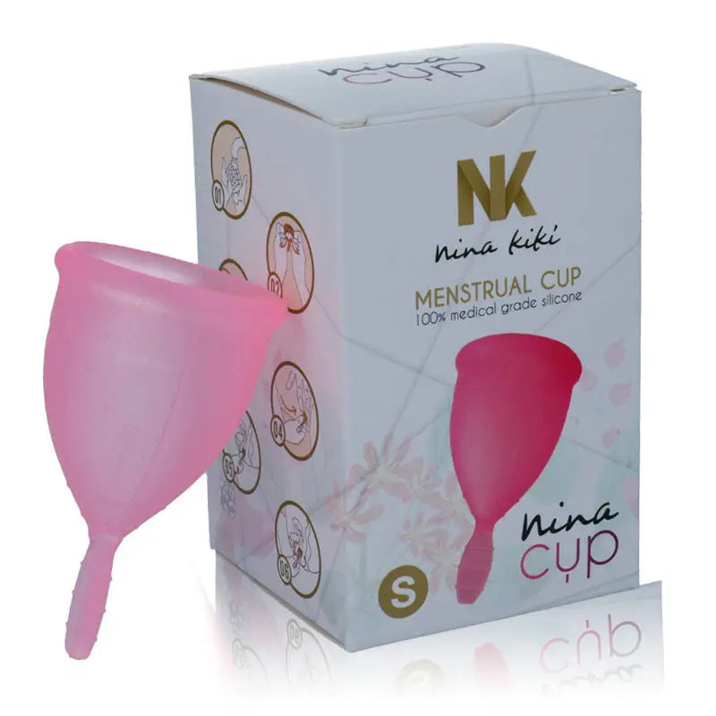 NINA KIKÍ - COPA MENSTRUAL ROSA - TALLA S NINA KIKÍ