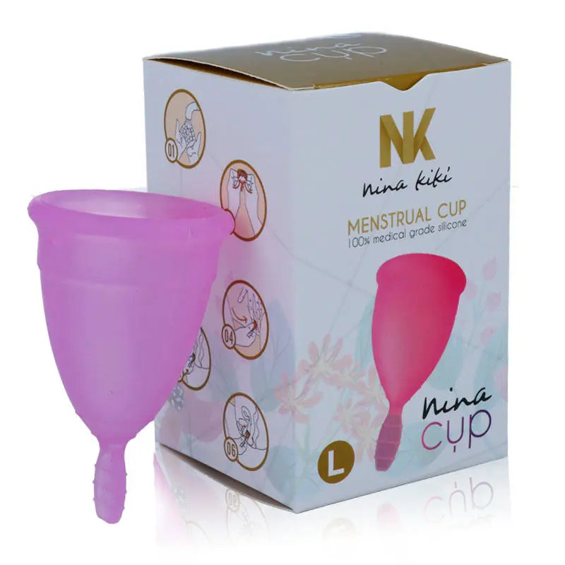 NINA KIKÍ - COPA MENSTRUAL LILA - TALLA L NINA KIKÍ
