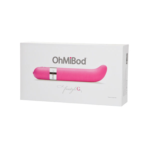 OHMIBOD - FREESTYLE ESTIMULADOR VIBRADOR PUNTO G ROSA OH MI BOD