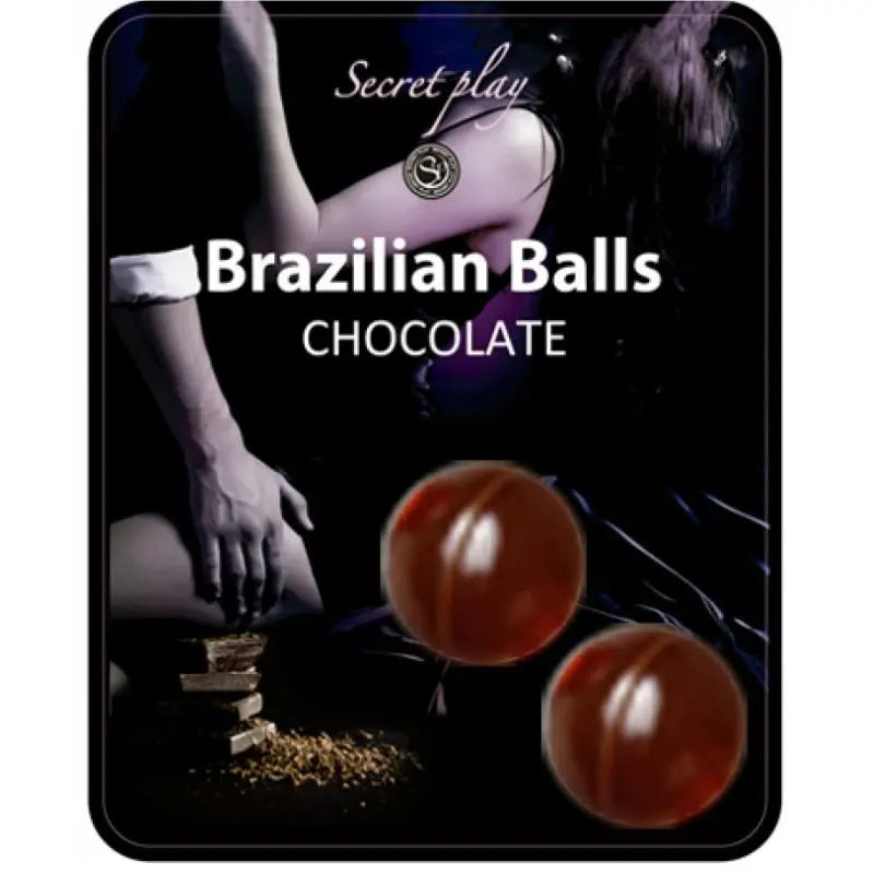 SECRETPLAY - BRAZILIAN BALLS  CHOCOLATE SET 2 BOLAS SECRETPLAY COSMETIC