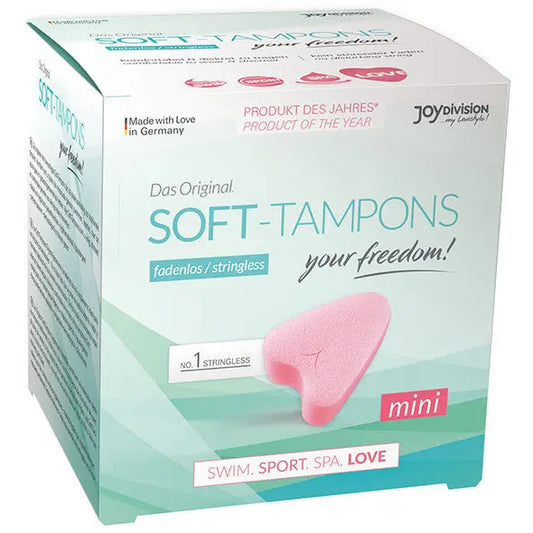 JOYDIVISION SOFT-TAMPONS - TAMPONES ORIGINALES MINI LOVE / 3UDS JOYDIVISION SOFT-TAMPONS
