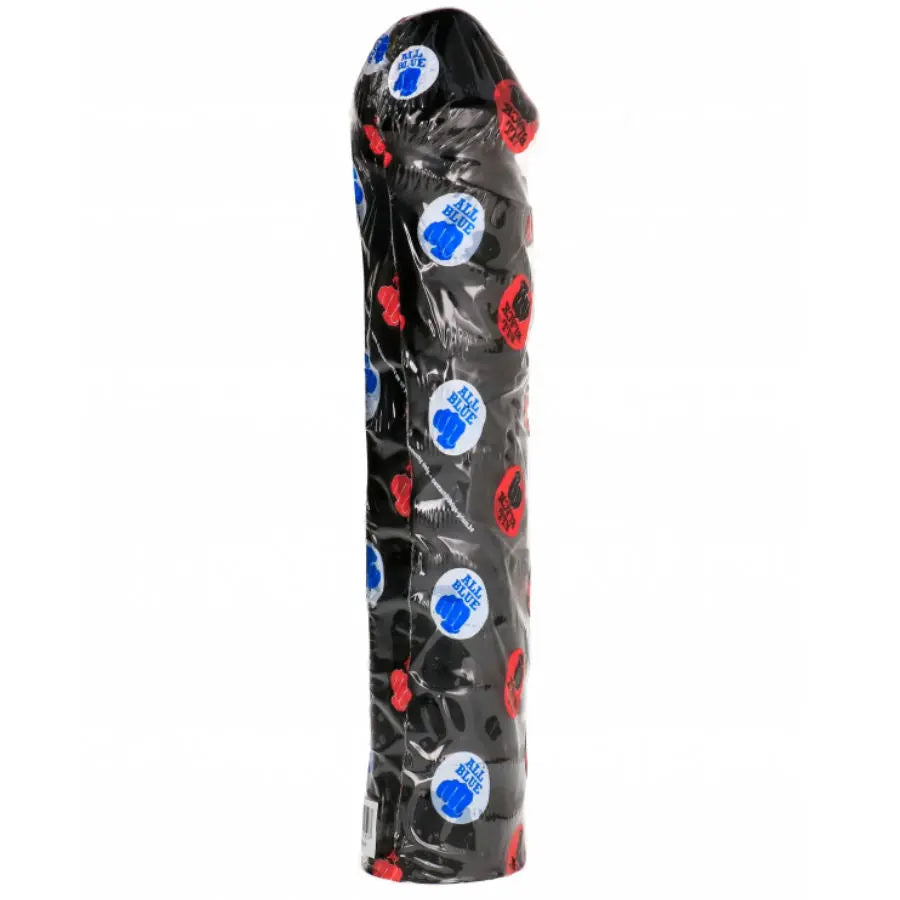 ALL BLACK - DILDO GIGANTE FISTING SUAVE 32 CM ALL BLACK