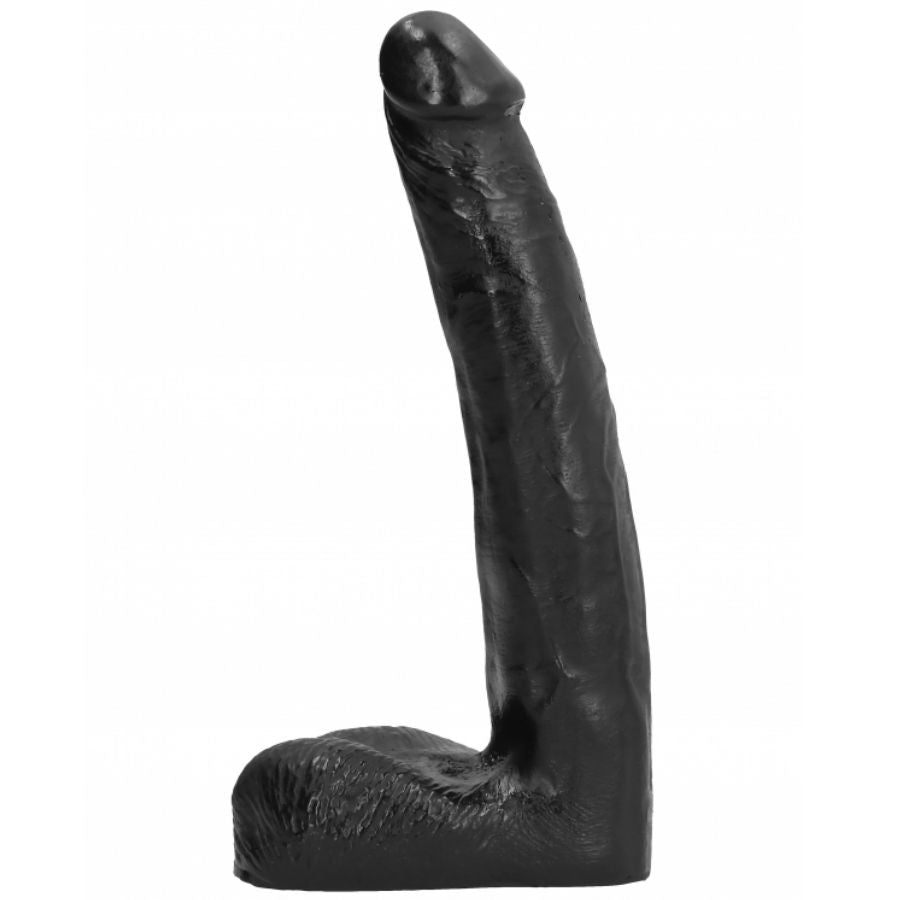 ALL BLACK - DILDO REALISTICO 21 CM ALL BLACK
