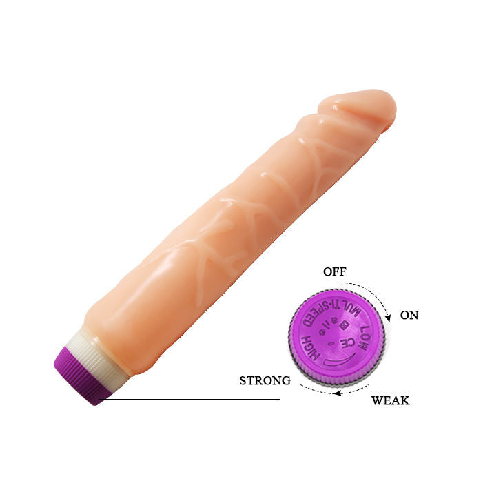 BAILE - WAVES OF PLEASURE REALISTIC VIBRATING 25.5 CM BAILE