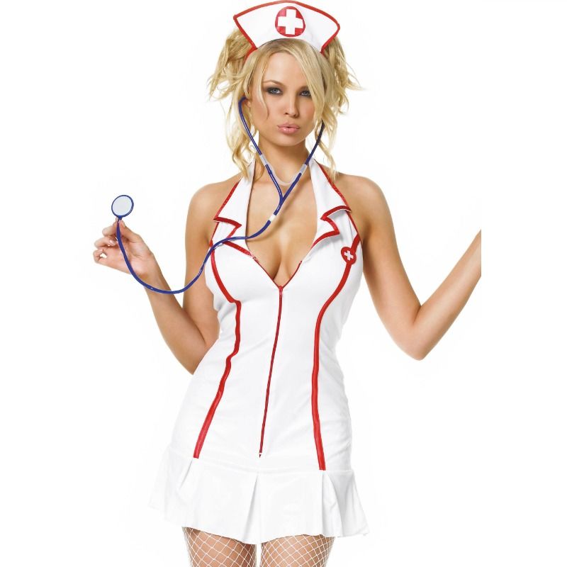 LEG AVENUE - COSTUMES - DISFRAZ JEFA ENFERMERIA 3 PIEZAS TALLA L/XL LEG AVENUE COSTUMES