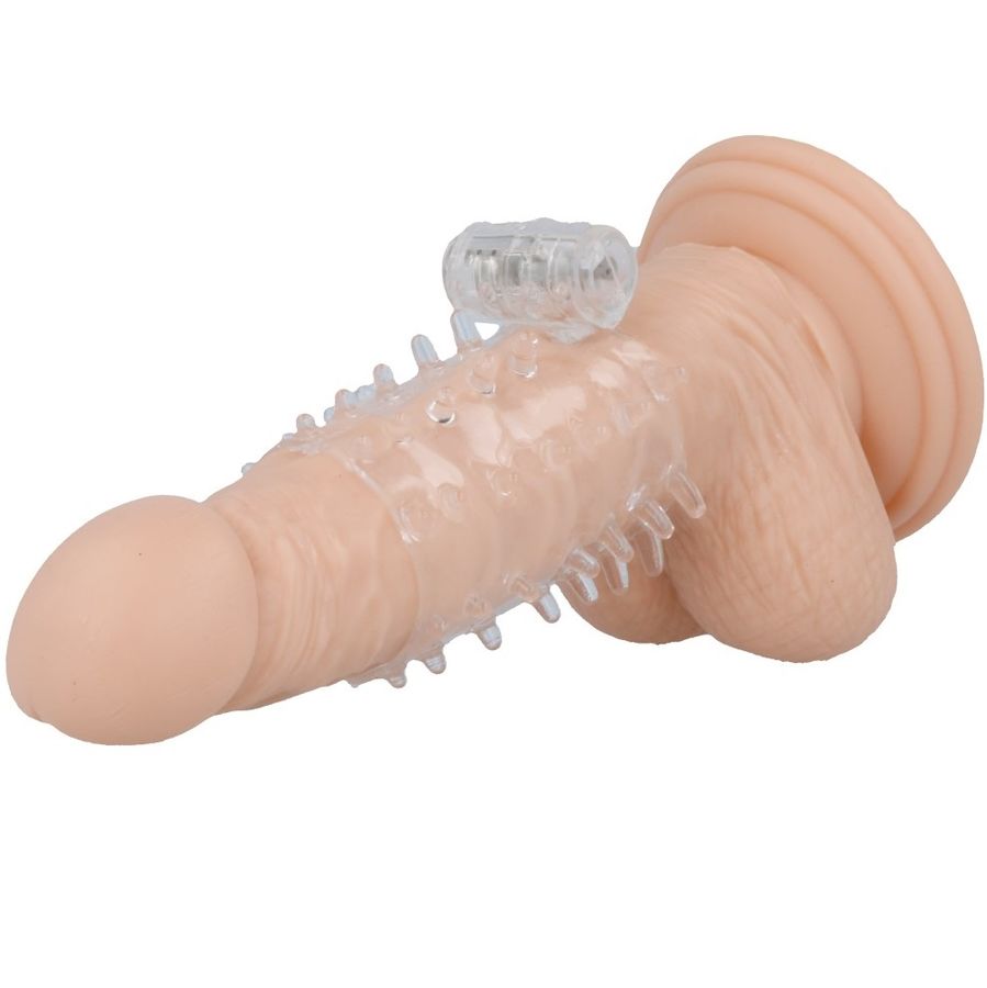 CASUAL LOVE - RING FUNDA PENE VIBRADOR TRANSPARENTE CASUAL LOVE