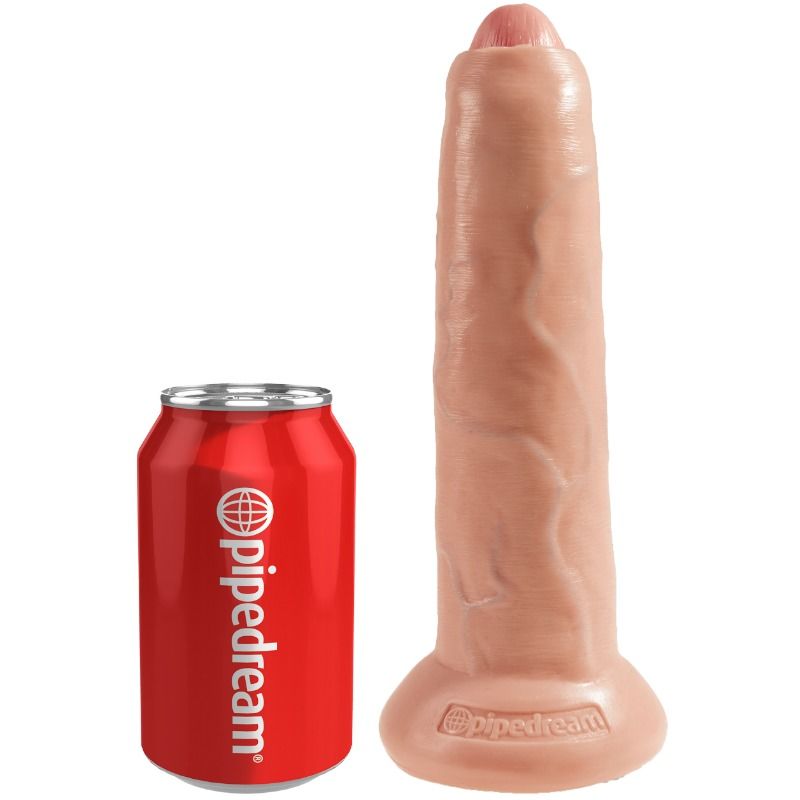 KING COCK - DILDO REALISTICO UNCUT NATURAL 23 CM KING COCK