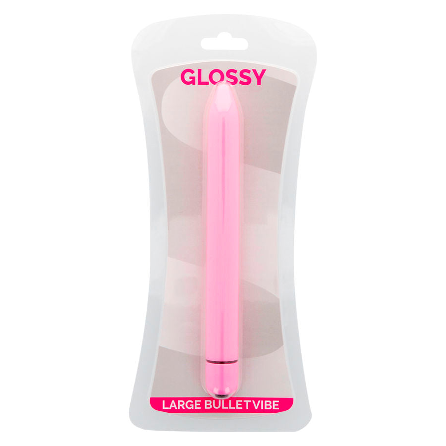 GLOSSY - SLIM VIBRADOR ROSA GLOSSY