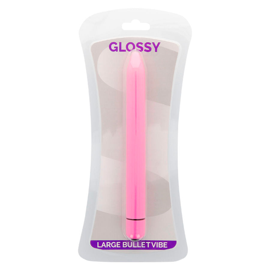GLOSSY - SLIM VIBRADOR ROSA INTENSO GLOSSY