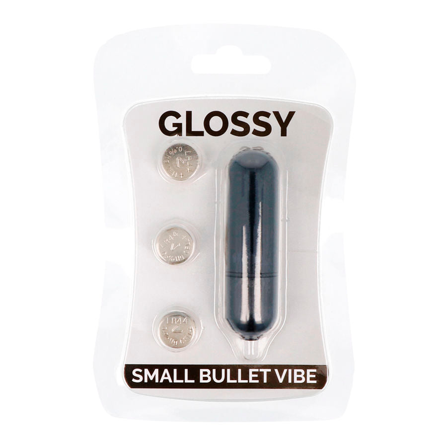 GLOSSY - SMALL BALA VIBRADORA NEGRO GLOSSY