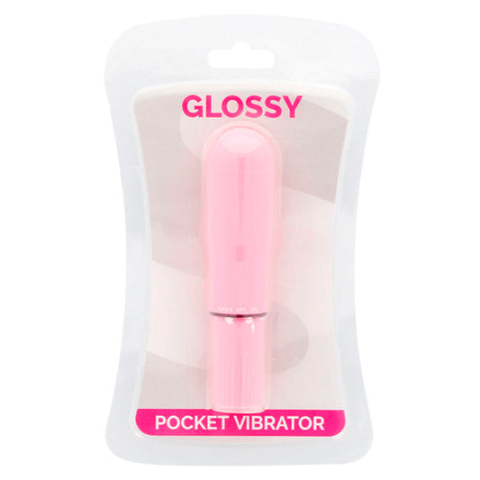 GLOSSY - POCKET VIBRADOR ROSA GLOSSY