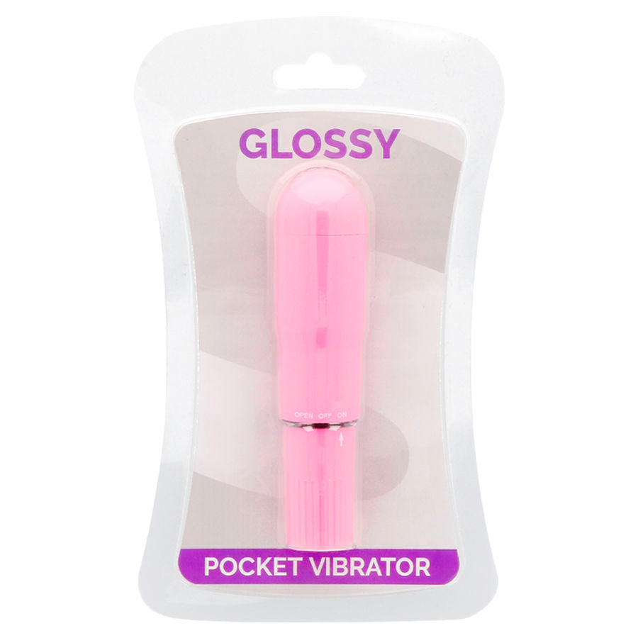GLOSSY - POCKET VIBRADOR ROSA INTENSO GLOSSY