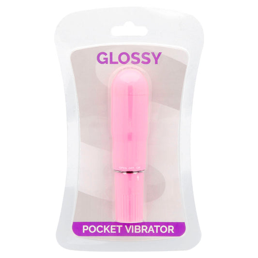GLOSSY - POCKET VIBRADOR ROSA INTENSO GLOSSY
