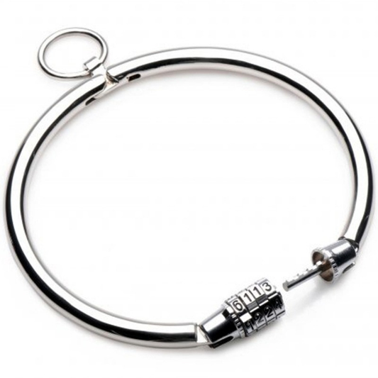 METAL HARD - COLLAR METAL CIERRE POR COMBINACION 12 CM METAL HARD