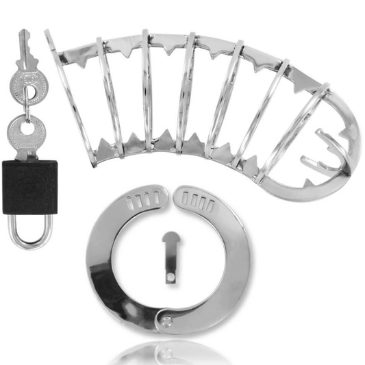 METAL HARD - JAULA PENE CON CIERRE SEGURIDAD 14 CM METAL HARD