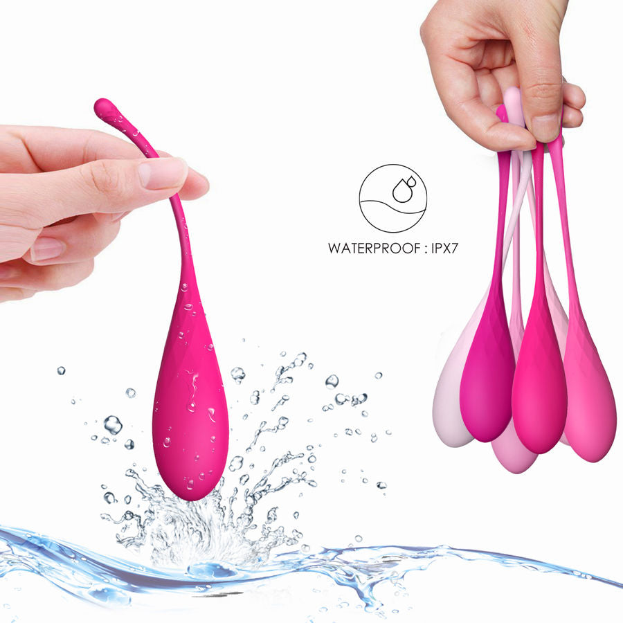LESLIE - KEGEL FIT ENTREGADOR SUELO PELVICO 6 PESOS LESLIE