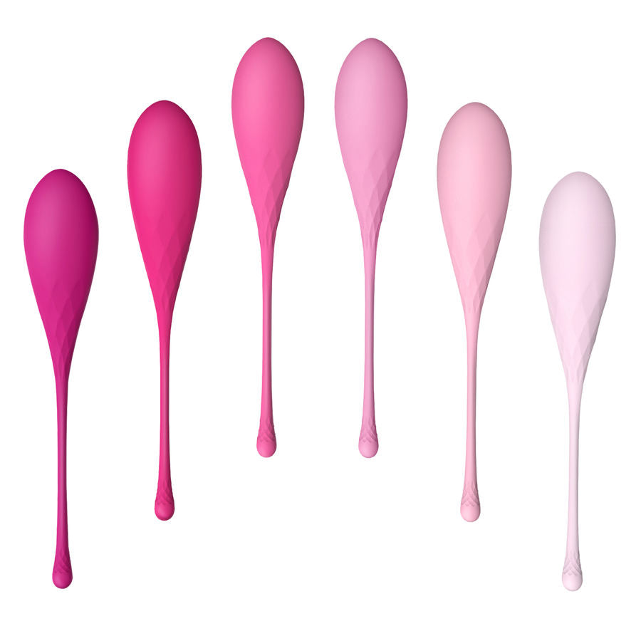LESLIE - KEGEL FIT ENTREGADOR SUELO PELVICO 6 PESOS LESLIE