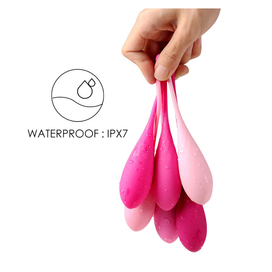 LESLIE - KEGEL FIT ENTREGADOR SUELO PELVICO 6 PESOS LESLIE