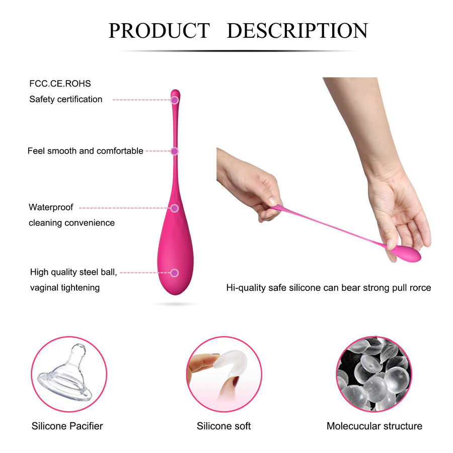 LESLIE - KEGEL FIT ENTREGADOR SUELO PELVICO 6 PESOS LESLIE