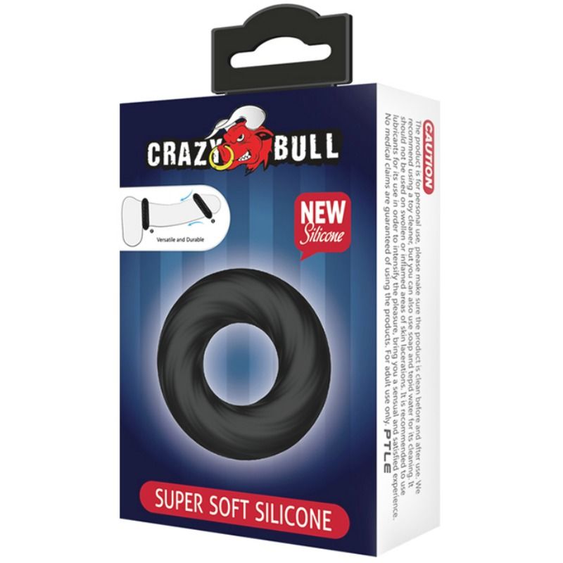 CRAZY BULL - ANILLO SILICONA SUPER SUAVE CRAZY BULL