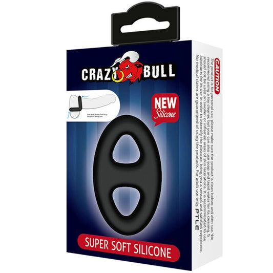CRAZY BULL - ANILLO SILICONA DOBLE SUPER SUAVE CRAZY BULL