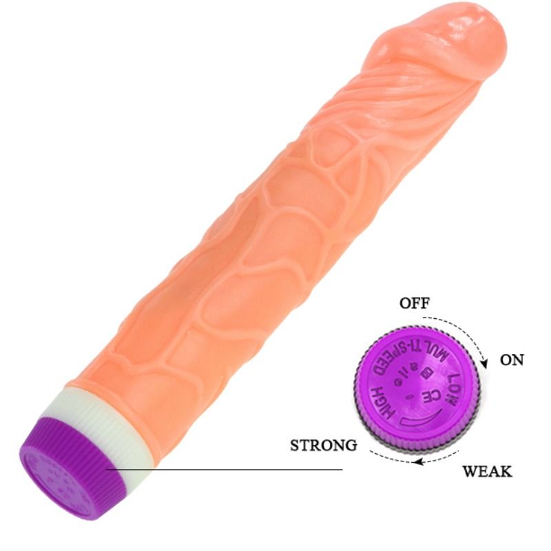 BAILE - WAVES OF PLEASURE REALISTIC VIBRATING 22.5 CM BAILE