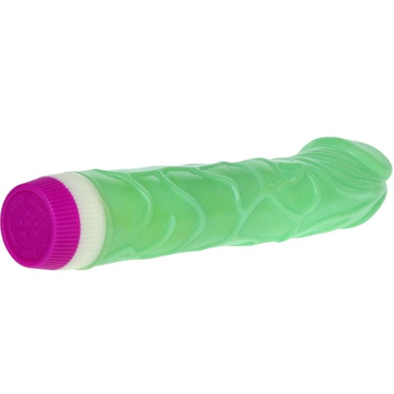 BAILE - WAVES OF PLEASURE VIBRADOR 23 CM VERDE BAILE VIBRATORS
