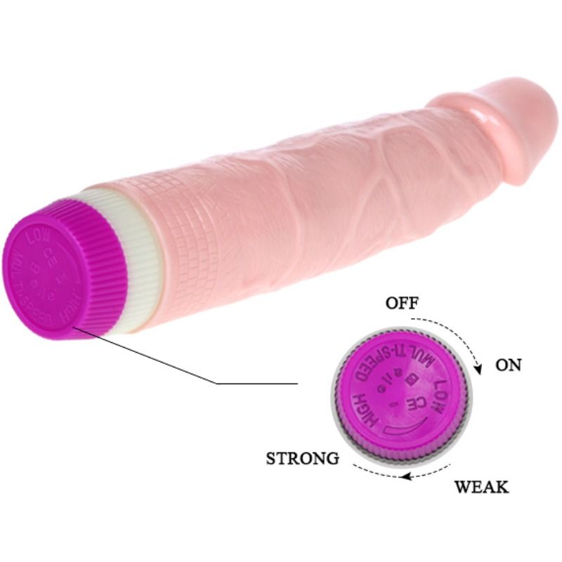 BAILE - VIBRADOR REALÍSTICO PARA PRINCIPIANTES 21.5 CM BAILE VIBRATORS
