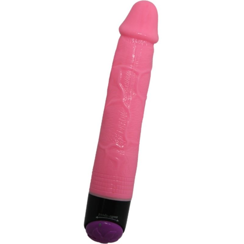 BAILE - COLORFUL SEX VIBRADOR REALISTICO ROSA 23 CM BAILE