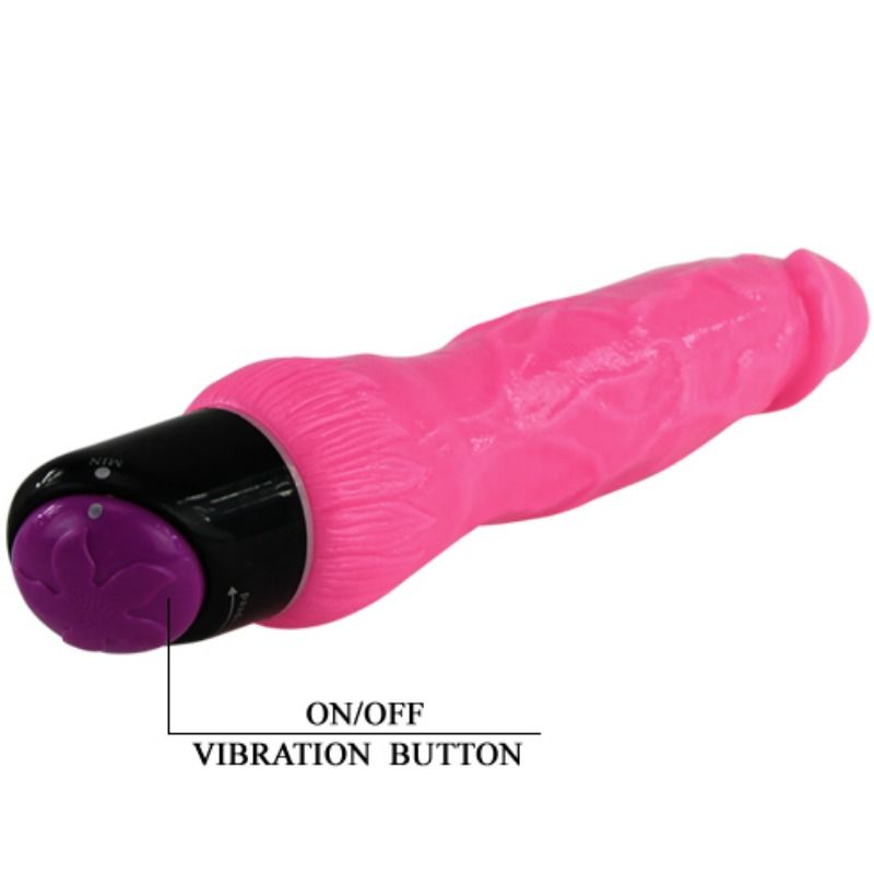 BAILE - COLORFUL SEX VIBRADOR REALÍSTICO ROSA 24 CM BAILE